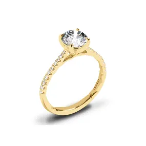 0.22 ctw Diamond Solitaire Engagement Ring