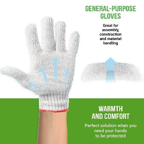 1 Pair solid color gardening gloves