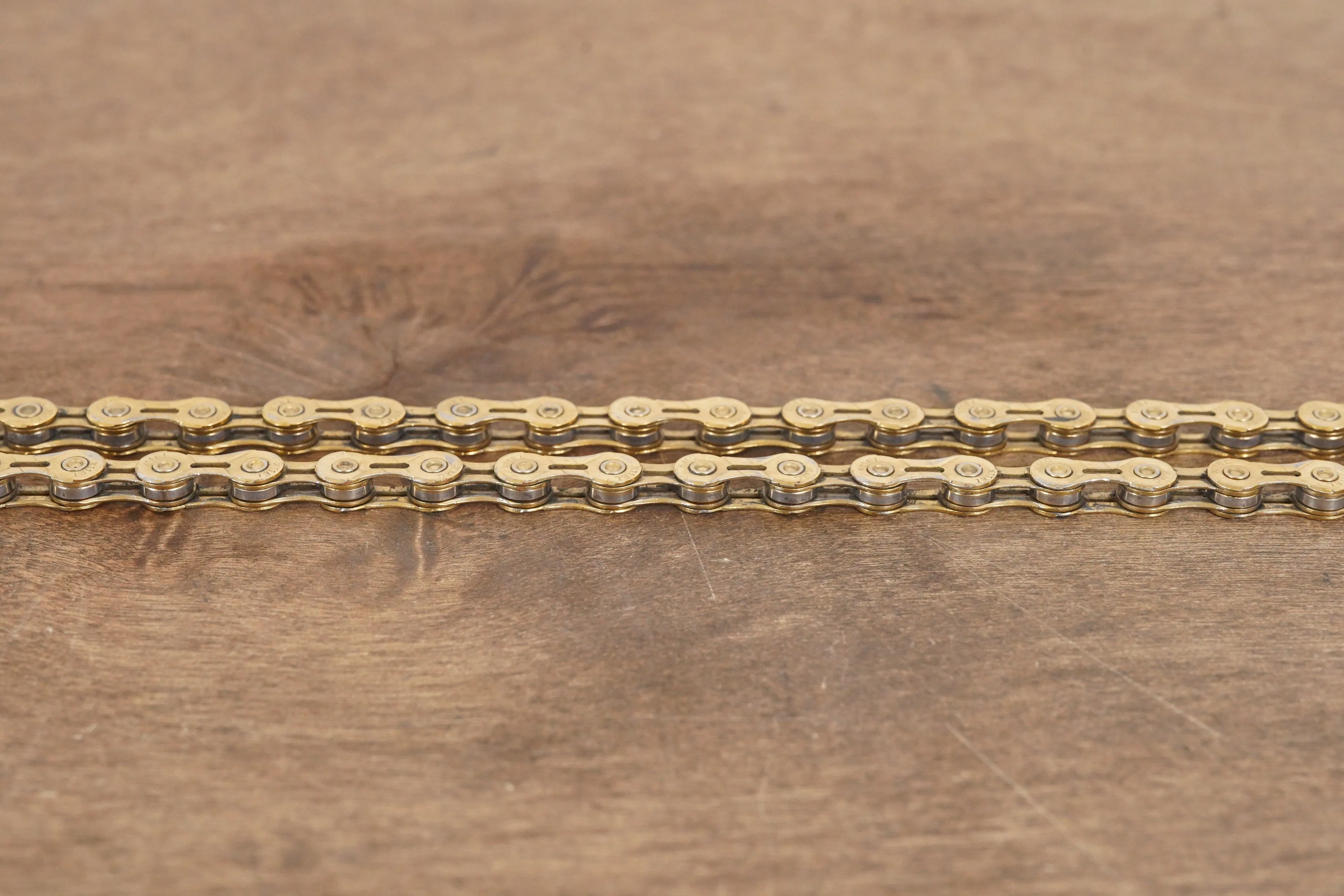 106L KMC X11SL Gold 11 Speed Road Chain 75% Life Remaining 106 Links