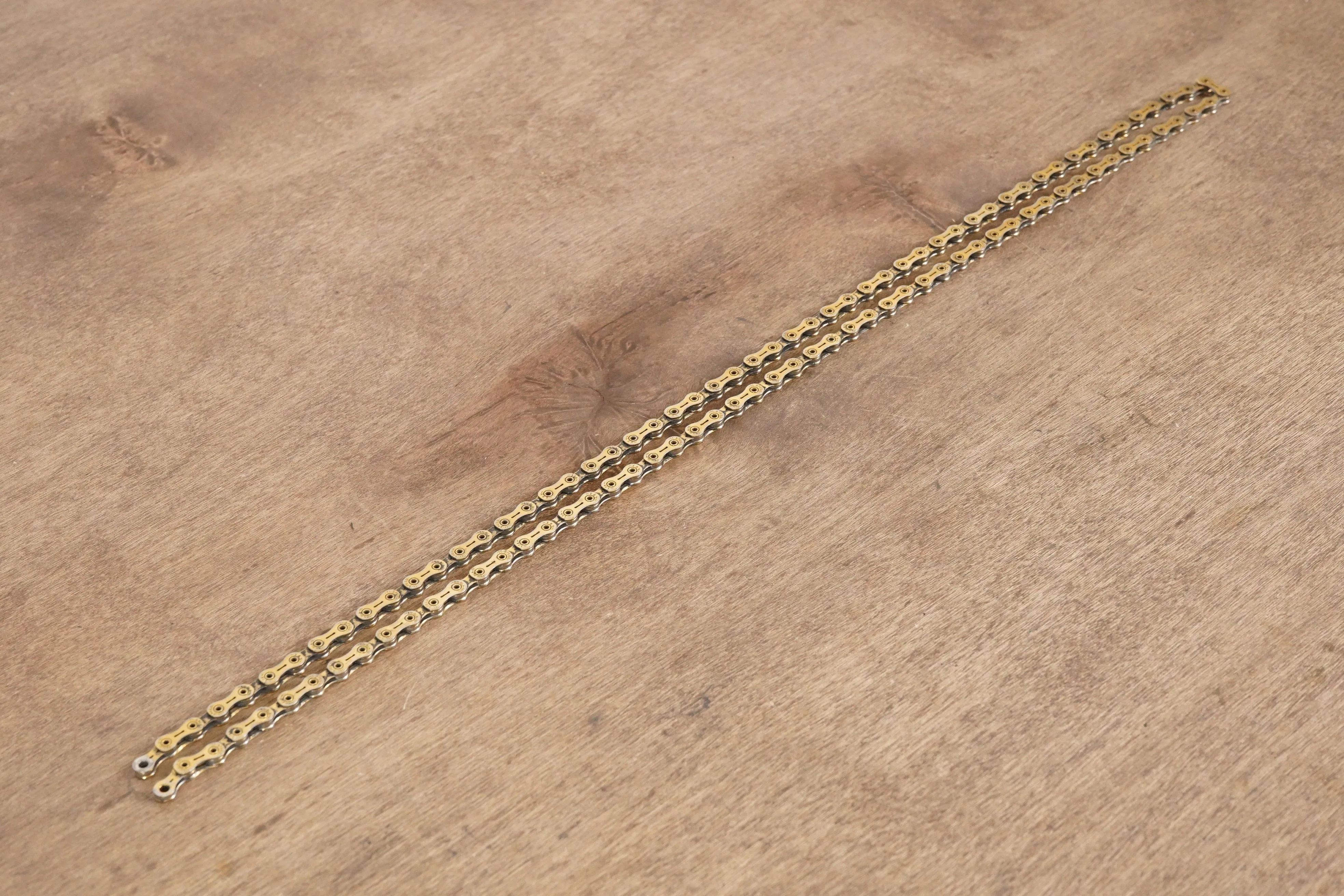 106L YBN SLA Gold 11 Speed Road Chain 75% Life Remaining 106 Links