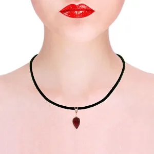 13.01 Carat 14K Solid Rose Gold Savoire Faire Ruby Necklace