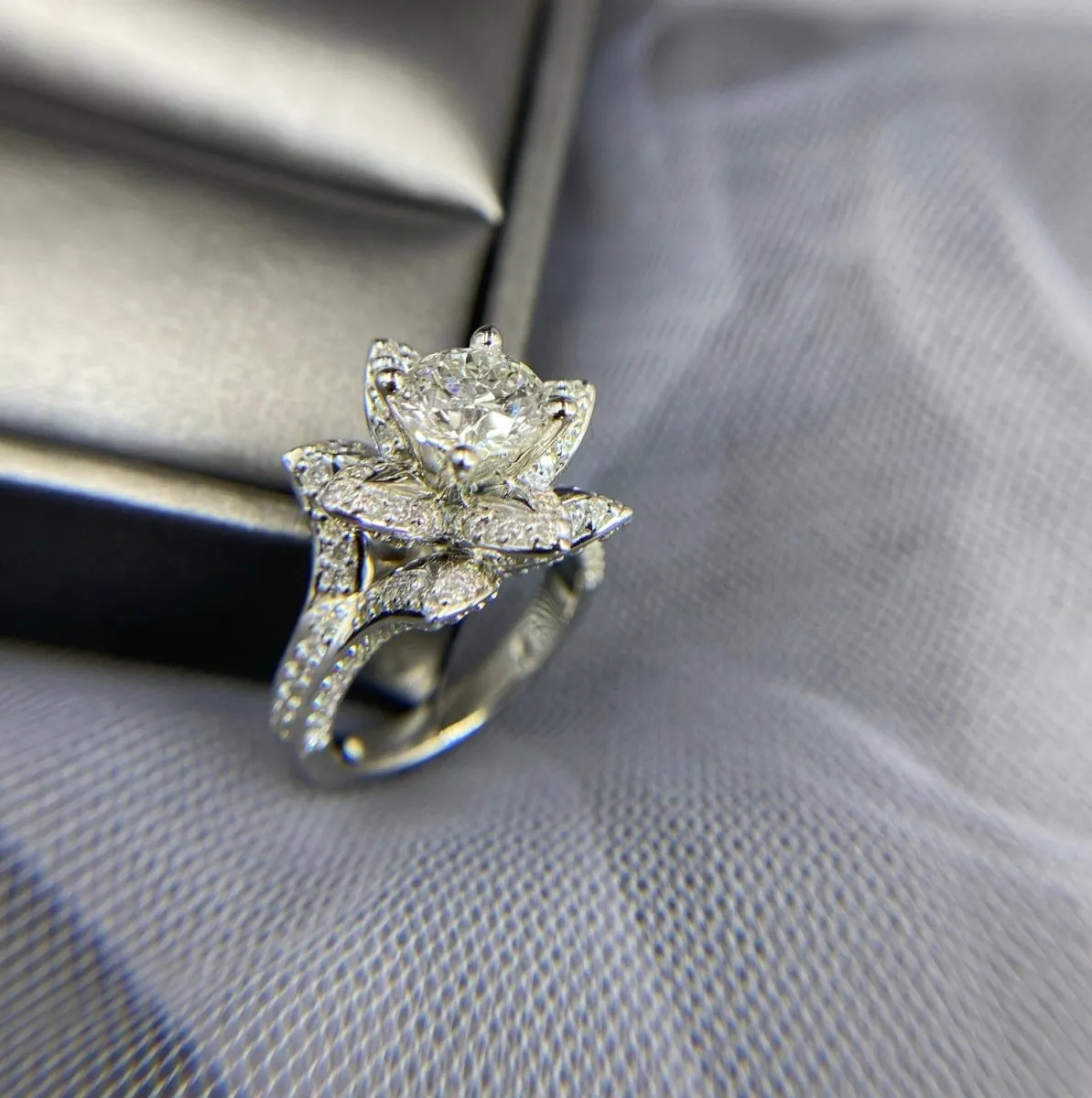 1.57-2.72 CT Round Cut Diamonds - Engagement Ring