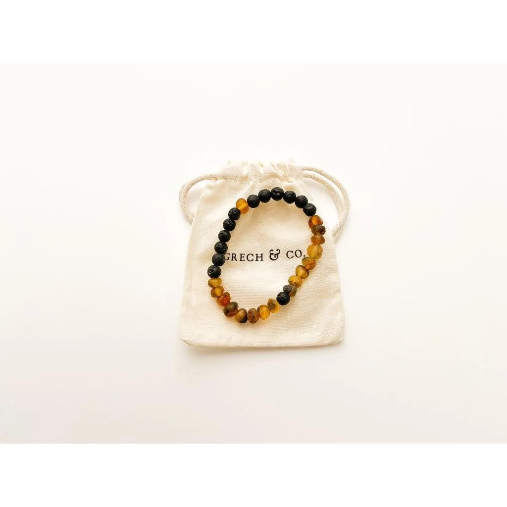 Adult Amber Bracelet 18 cm - Tierra Ying&Yang