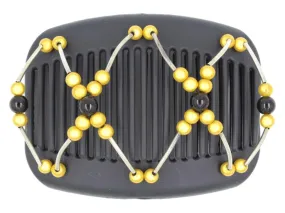 African Butterfly Hair Comb - Beada Tube Black 63