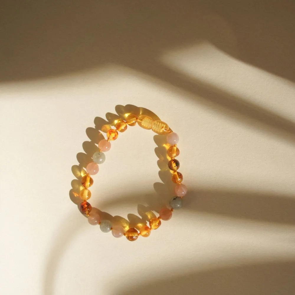 Amber bracelet & anklet - Baby & kids - 14 cm