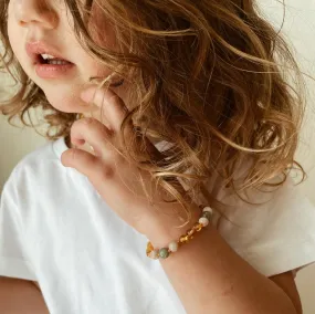 Amber bracelet & anklet - Baby & kids - 14 cm