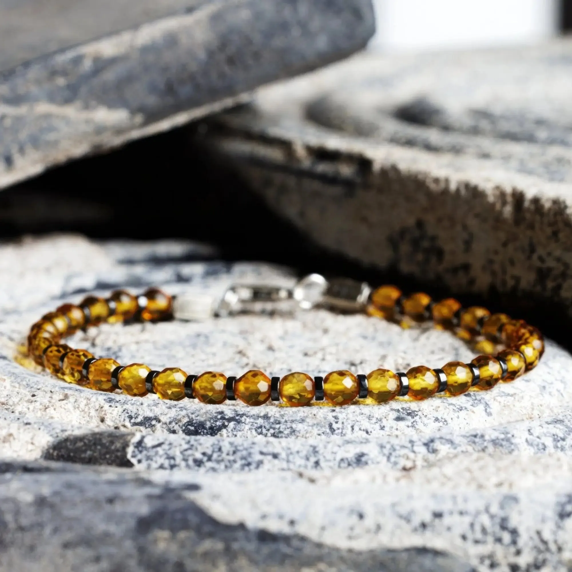 Baltic Amber Bracelet IV (4mm)