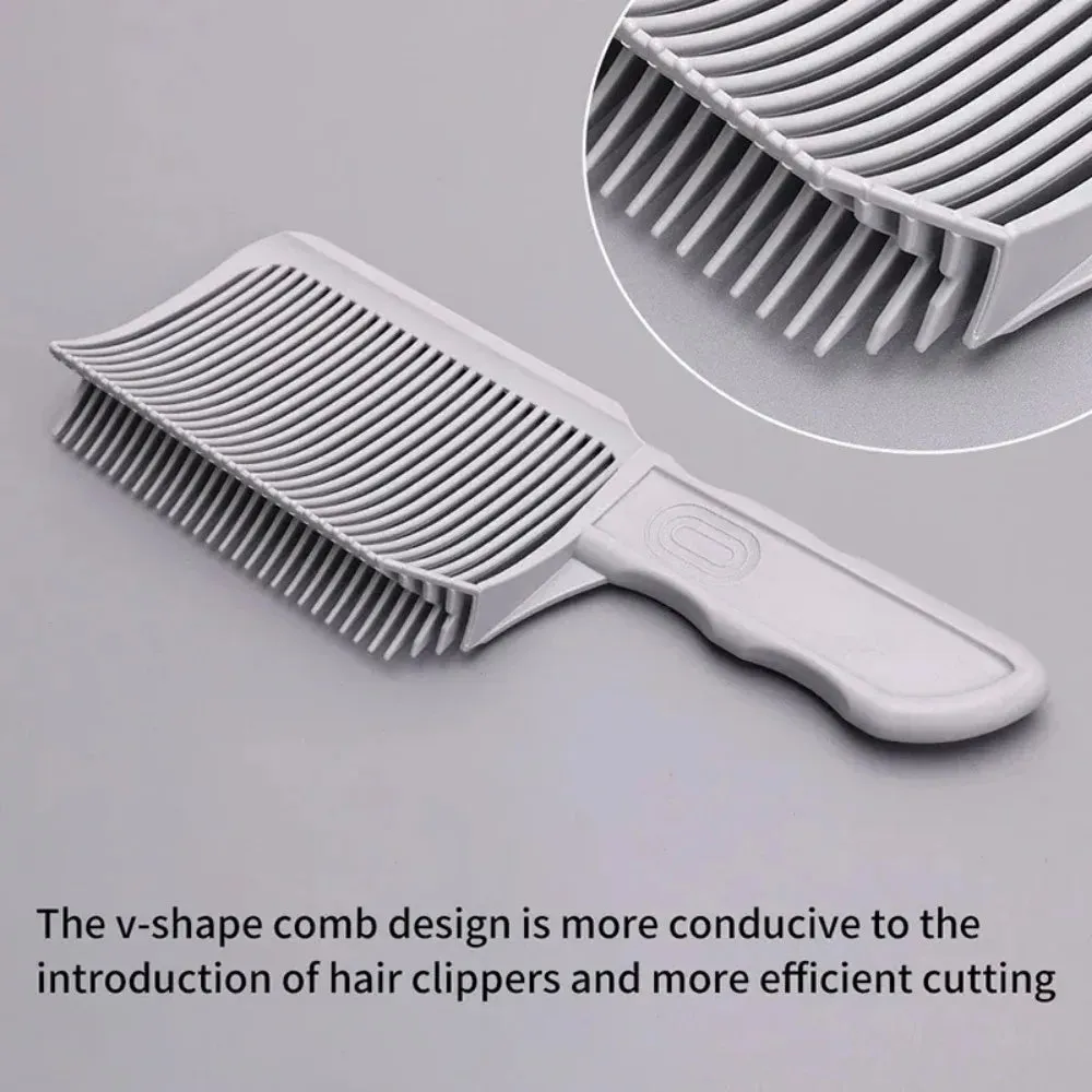 Barber Fade Comb for Men – Gradient Hairstyle & Flat Top Cutting Tool