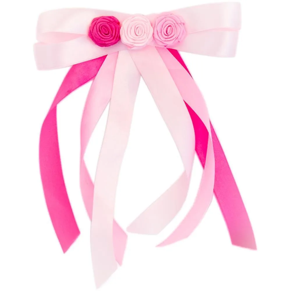 Barrette Ribbon Flower