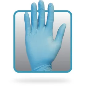 Blue Nitrile, Powder Free Exam  Gloves (Box OF 100)