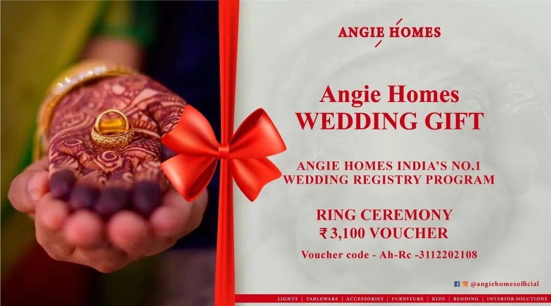 Book Luxurious Wedding Gift Registry with AngieHomes