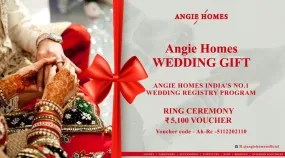 Book Mehendi Ceremony Gifts Voucher with Angie Homes