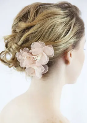 Bridal Dry Flower Hair Clips x 3