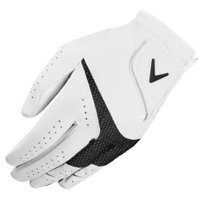 Callaway Weather Spann Golf Glove - White