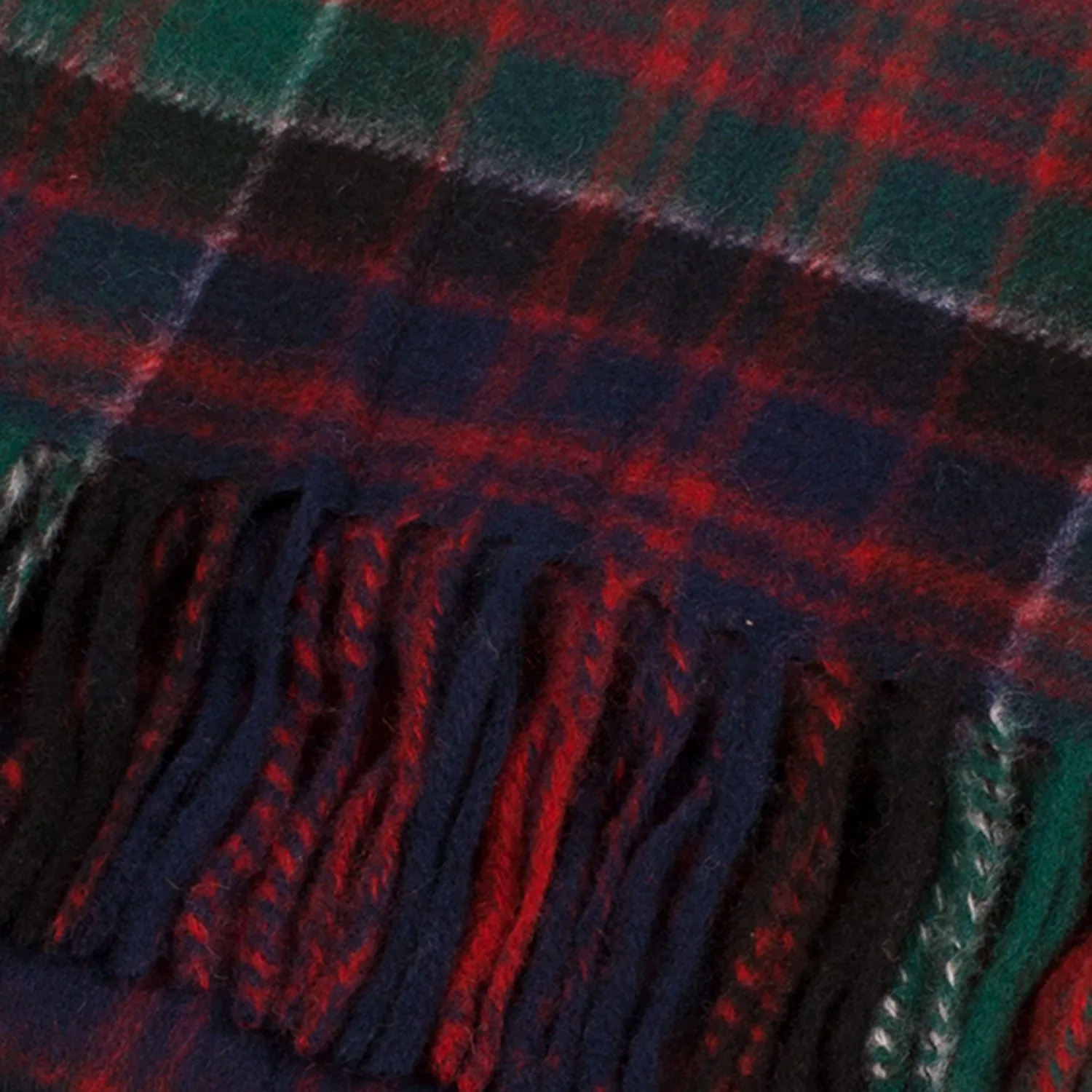 Cashmere Scottish Tartan Clan Scarf  Macdonald Of Clanranald