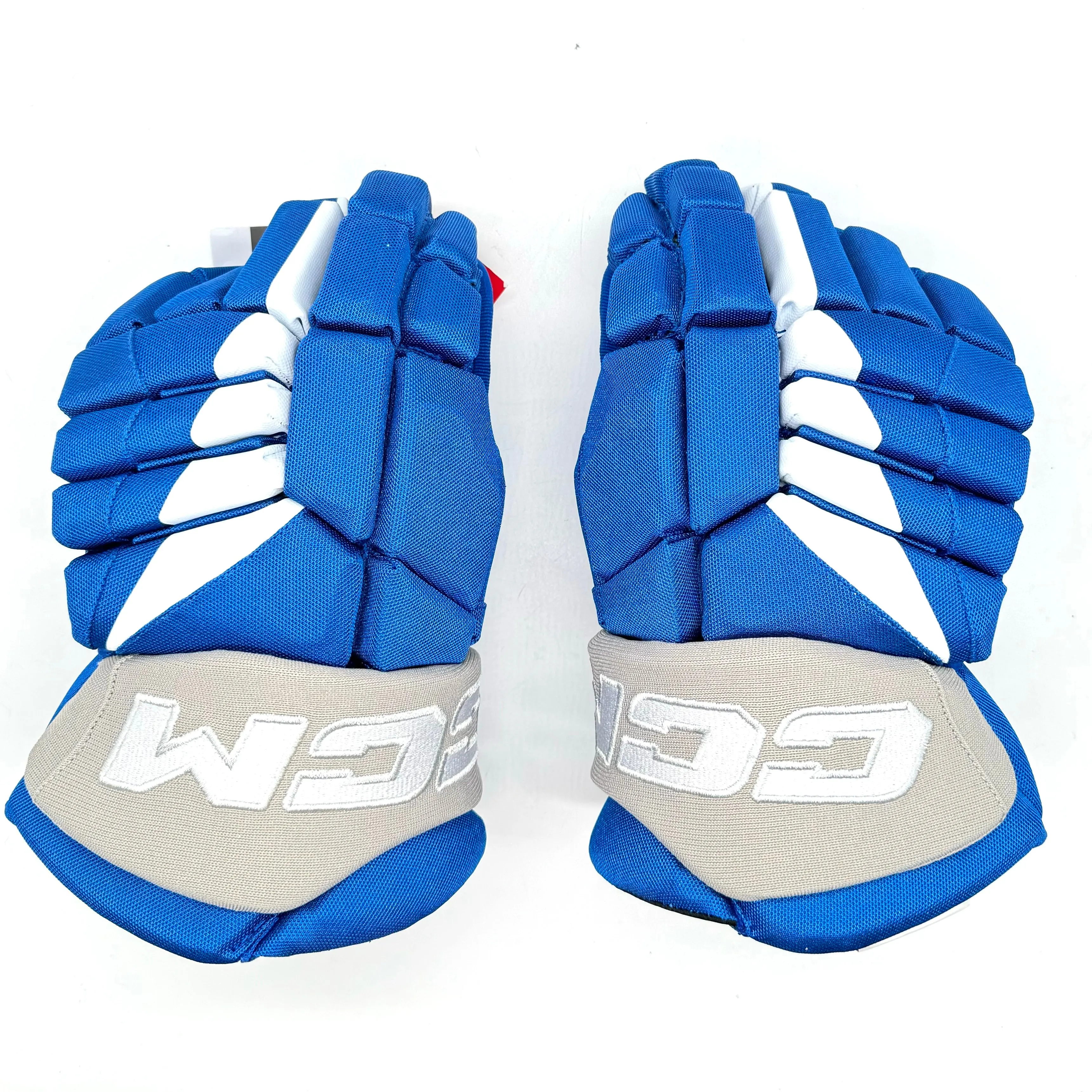 CCM HGJSCHL - OHL Pro Stock Glove (Blue/Grey/White)