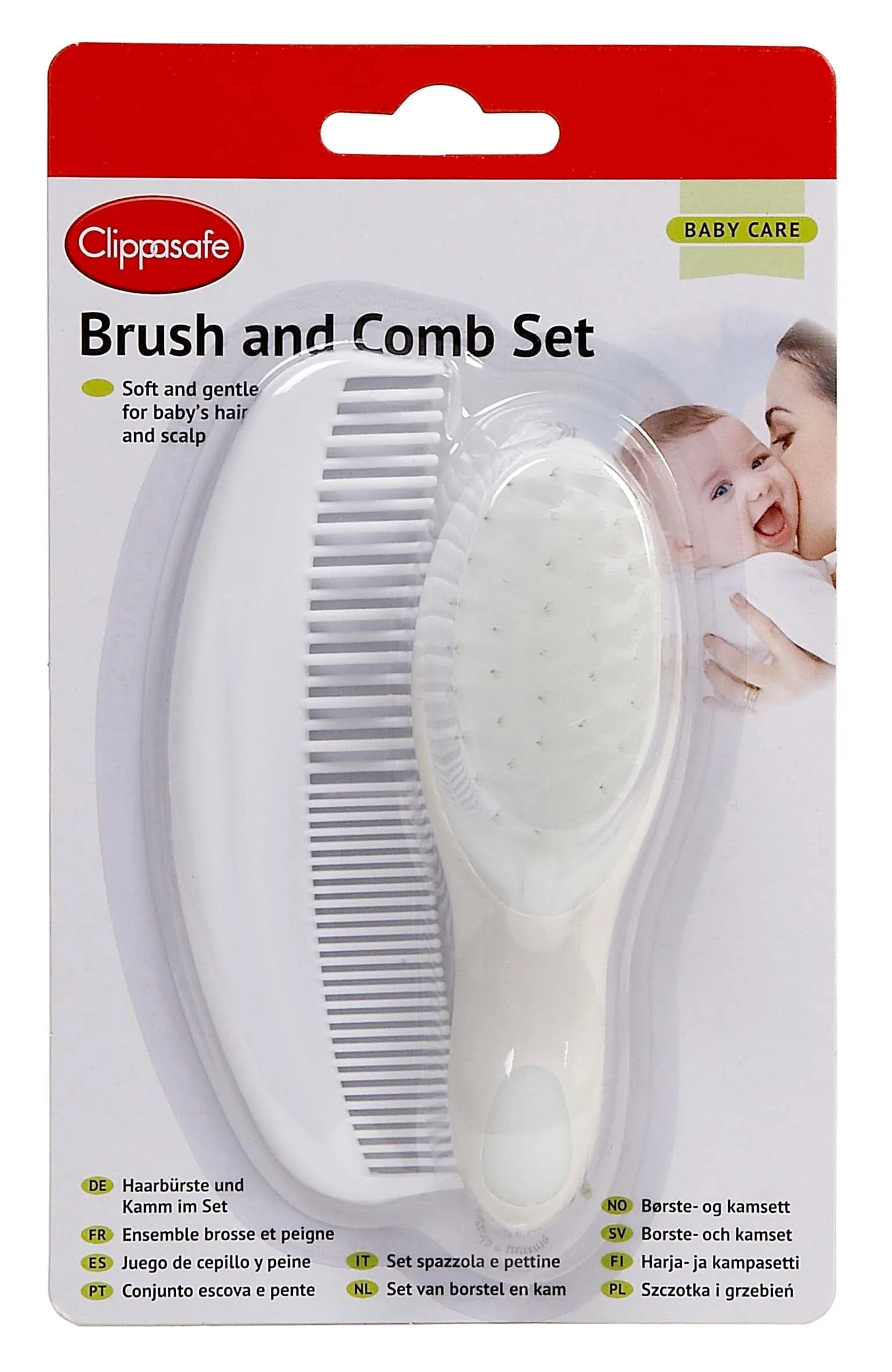 Clippasafe Brush & Comb Set