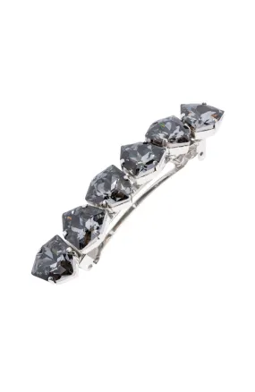 Crystal Teardrop Barrette