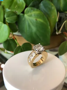 Custom Engagement Ring Example