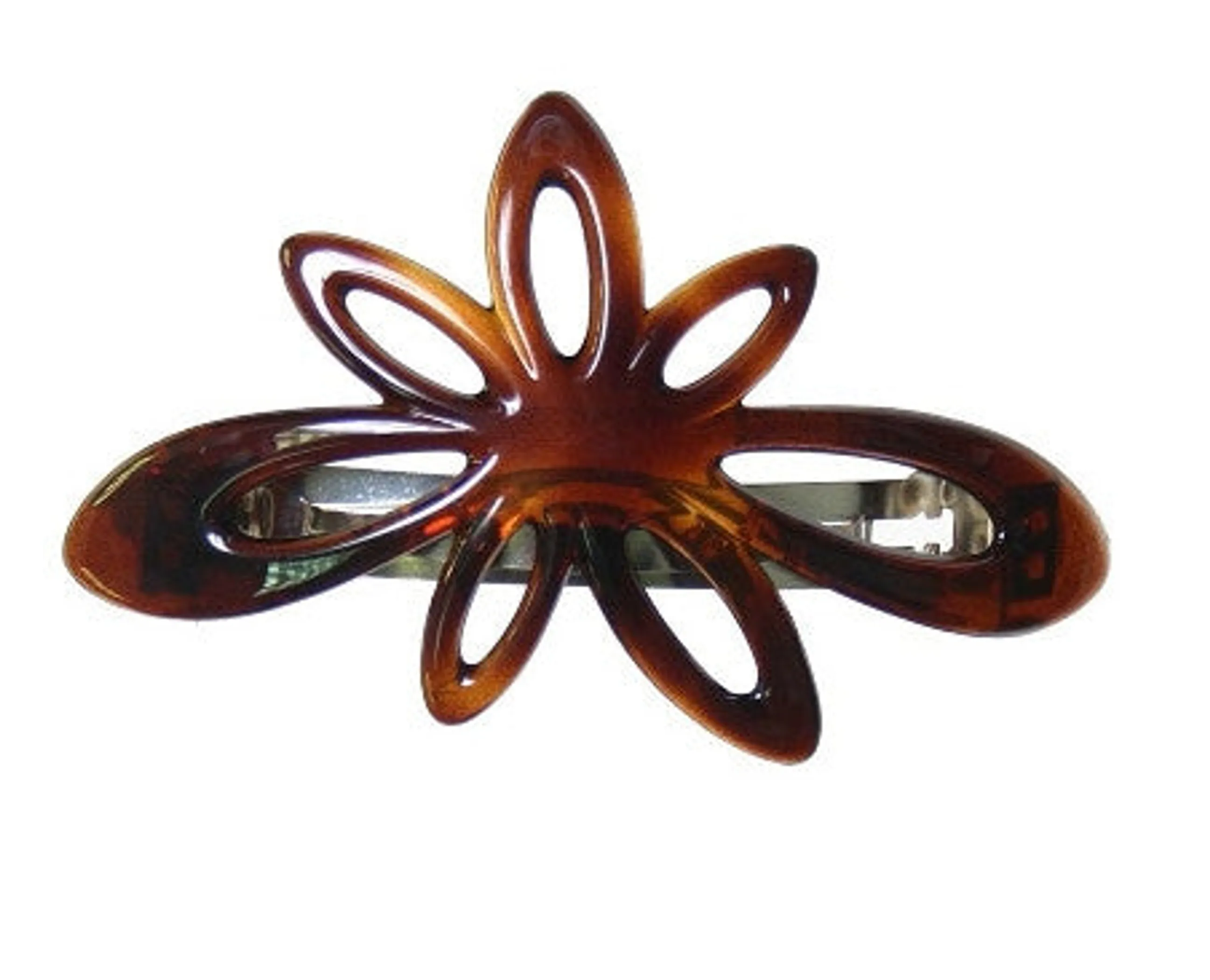 Daisy Tortoise Shell Barrette