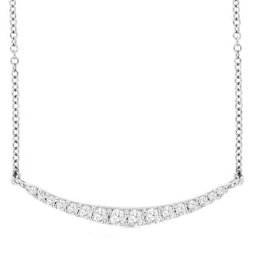 Diamond Bar Design Necklace