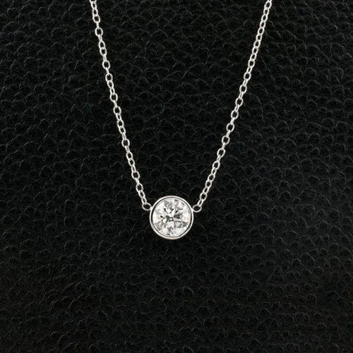 Diamond Solitaire Necklace