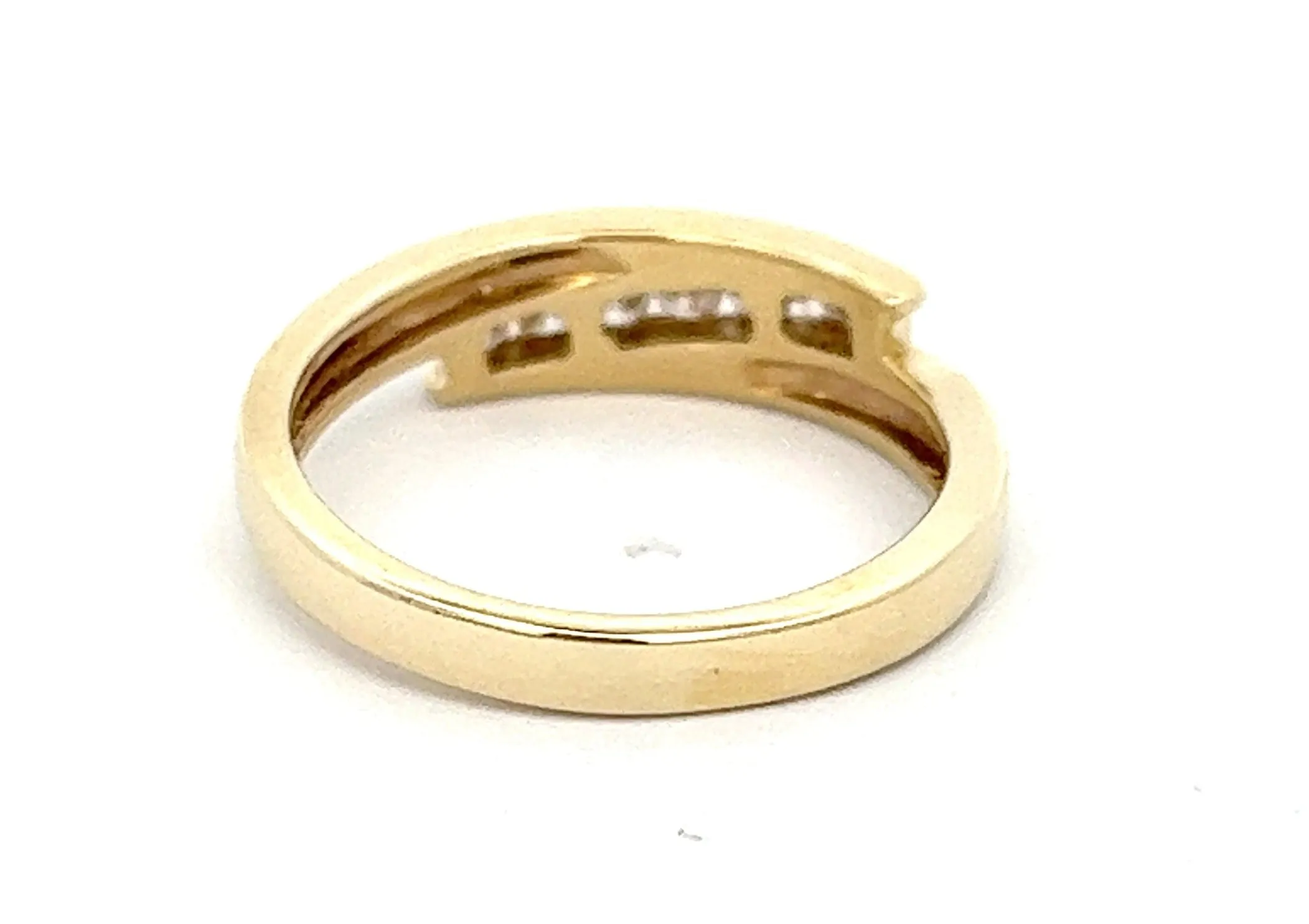 Diamond Yellow Gold Ring Total Diamond Weight 0.20ct