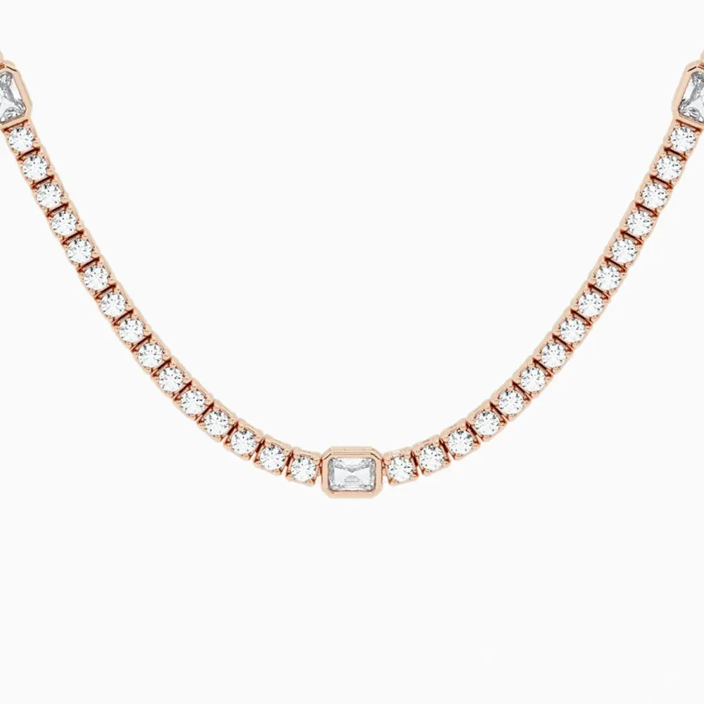 Empowering 8.7ct Radiant Necklace