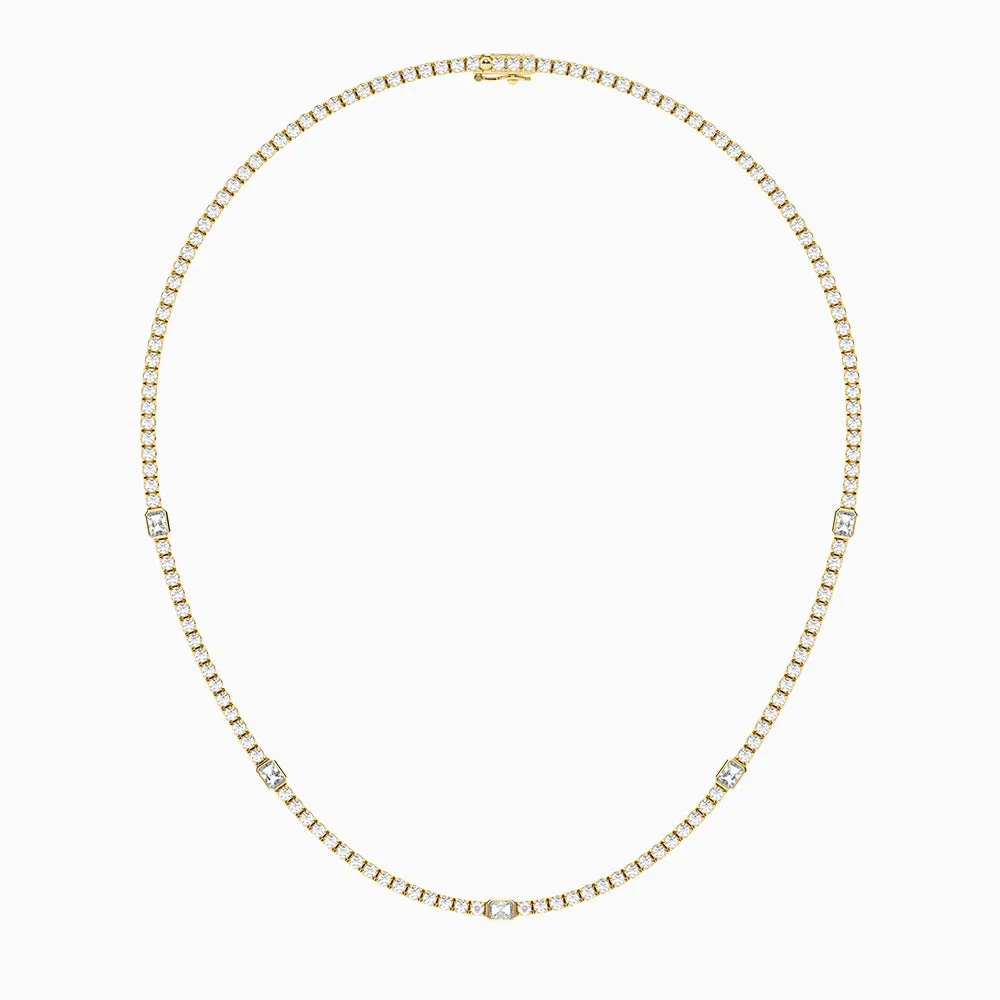 Empowering 8.7ct Radiant Necklace