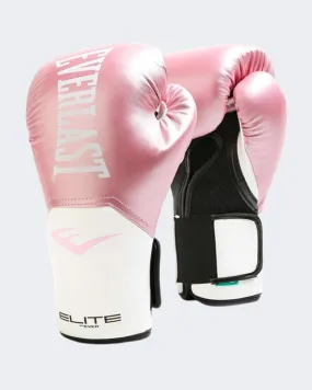 Everlast Pro Style Elite Unisex Boxing Gloves Pink/White 884962-70