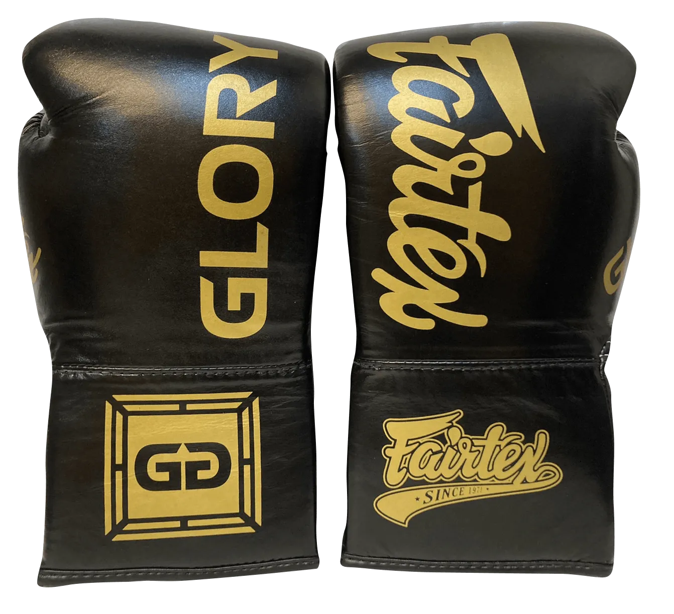 Fairtex Boxing Gloves BGLG1 GLORY Lace Up Black