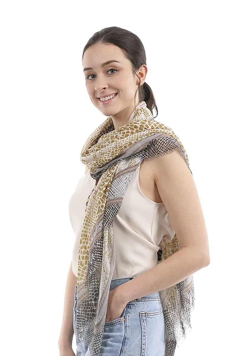 Fashion Snake Skinny Scarf