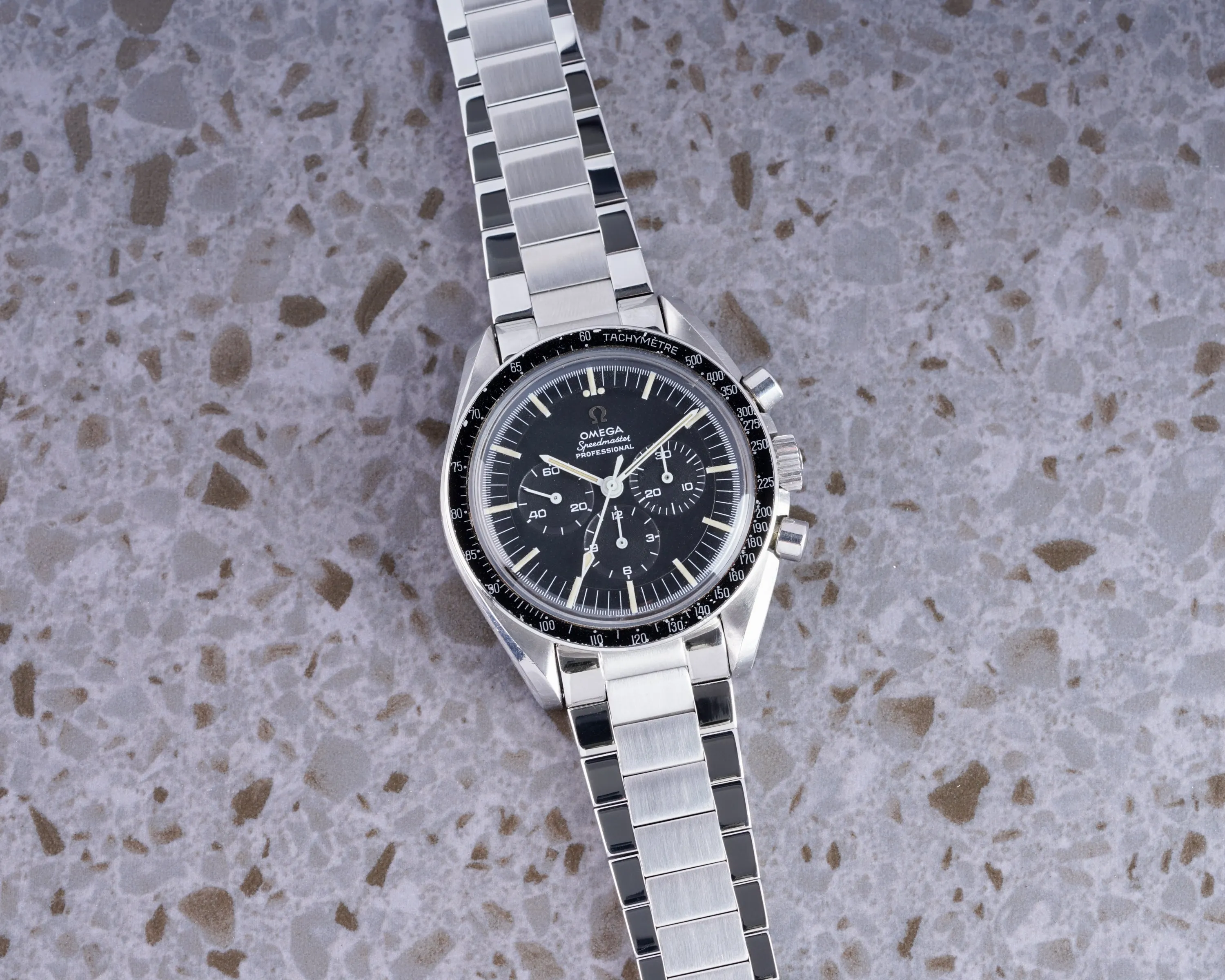 Flat Link Bracelet for Omega Speedmaster - Polished/Brushed