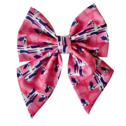 ‘Fuchsia Safari’  Sailor Bow