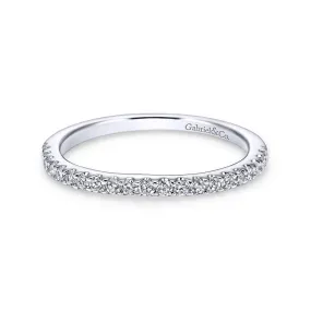 Gabriel & Co. "Noelle" Diamond Wedding Band