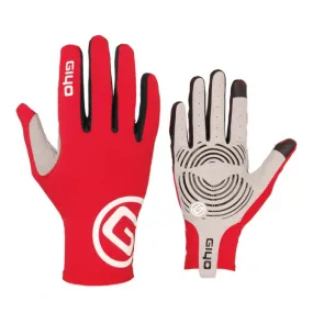 GIYO S-02 Bike Riding Long-finger Gloves, Size:L(Red)