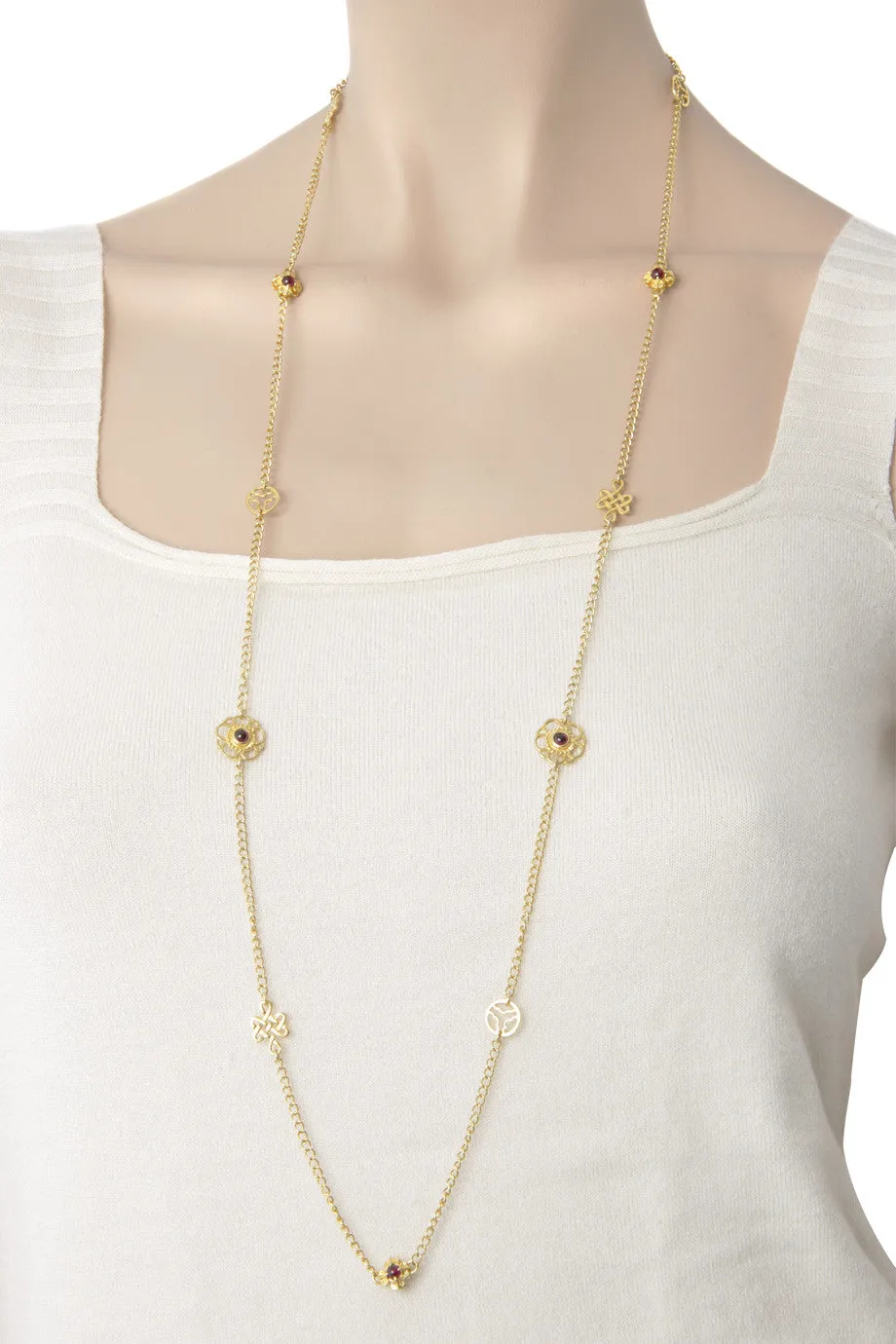 Gold Medallion Necklace