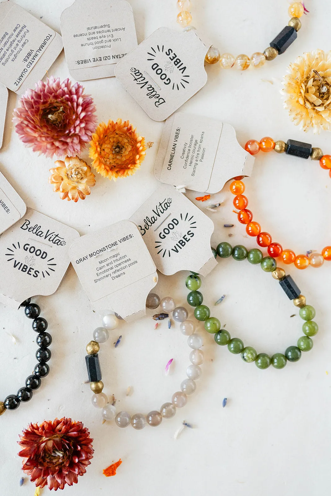 Good Vibes Gemstone Bracelets