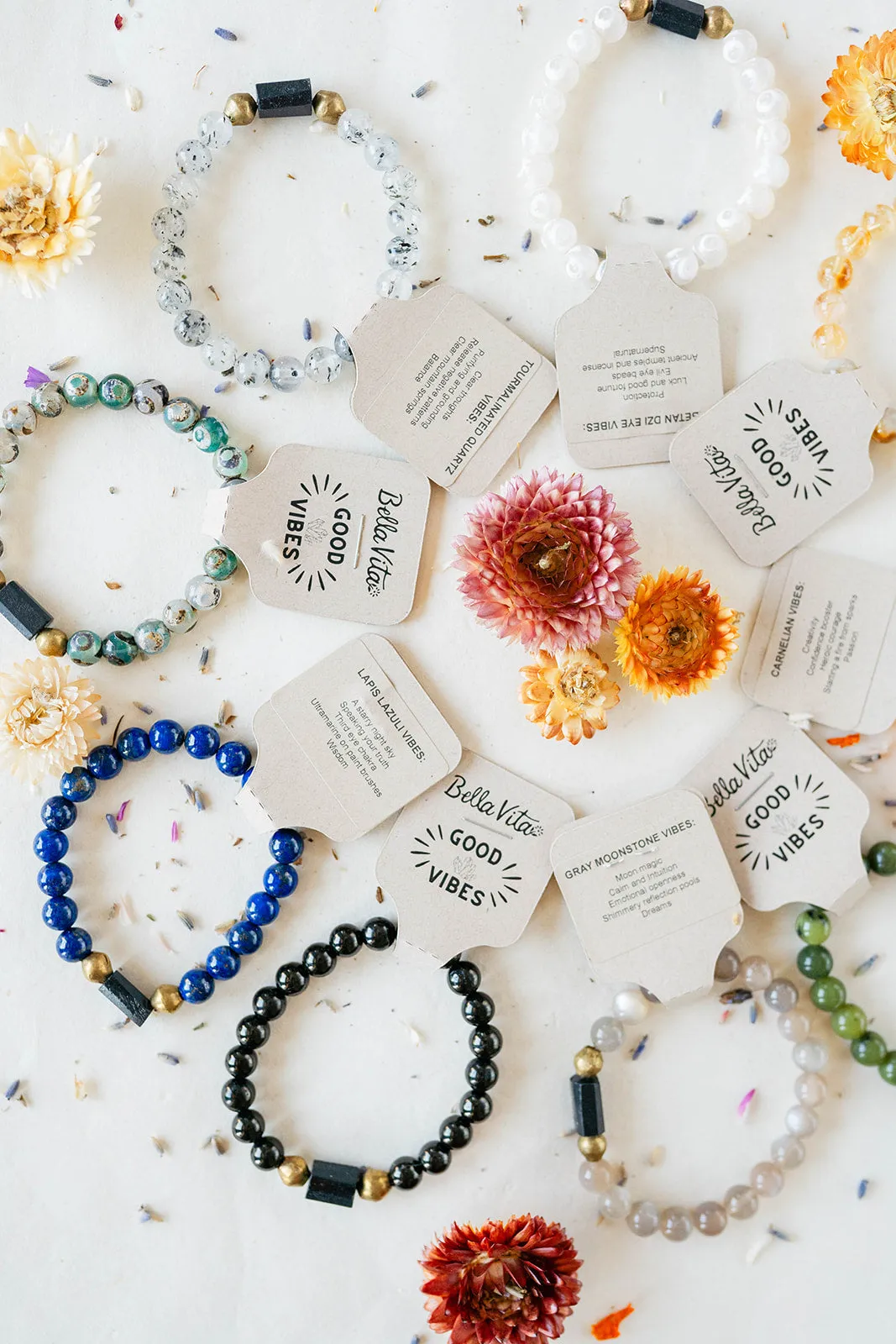 Good Vibes Gemstone Bracelets