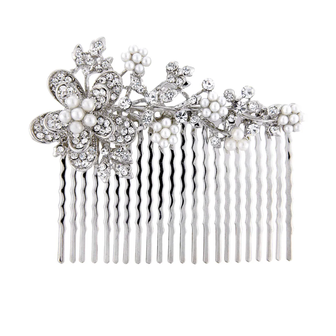 Graceful Pearl Hair Comb