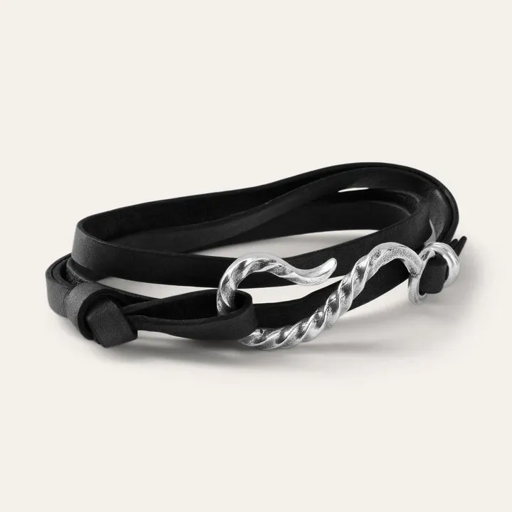 Hook Leather Bracelet