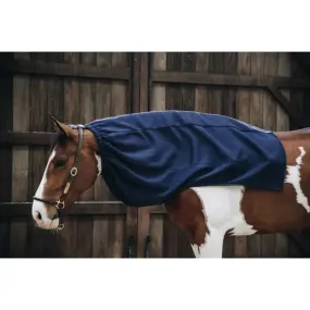 Kentucky Cooler Fleece Horse Scarf Navy