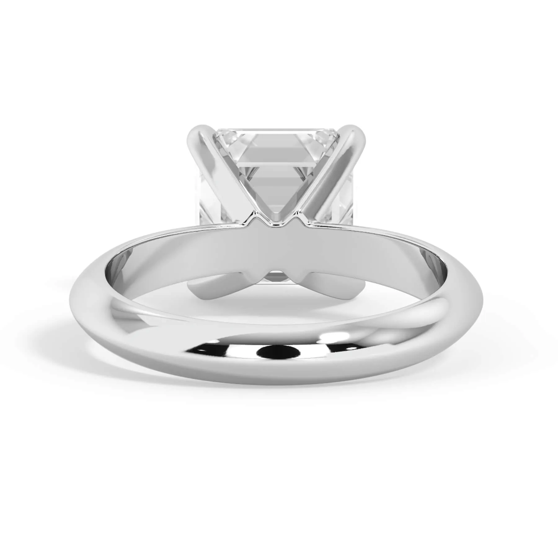 Knife Edge Solitaire Setting in 3.0mm Width