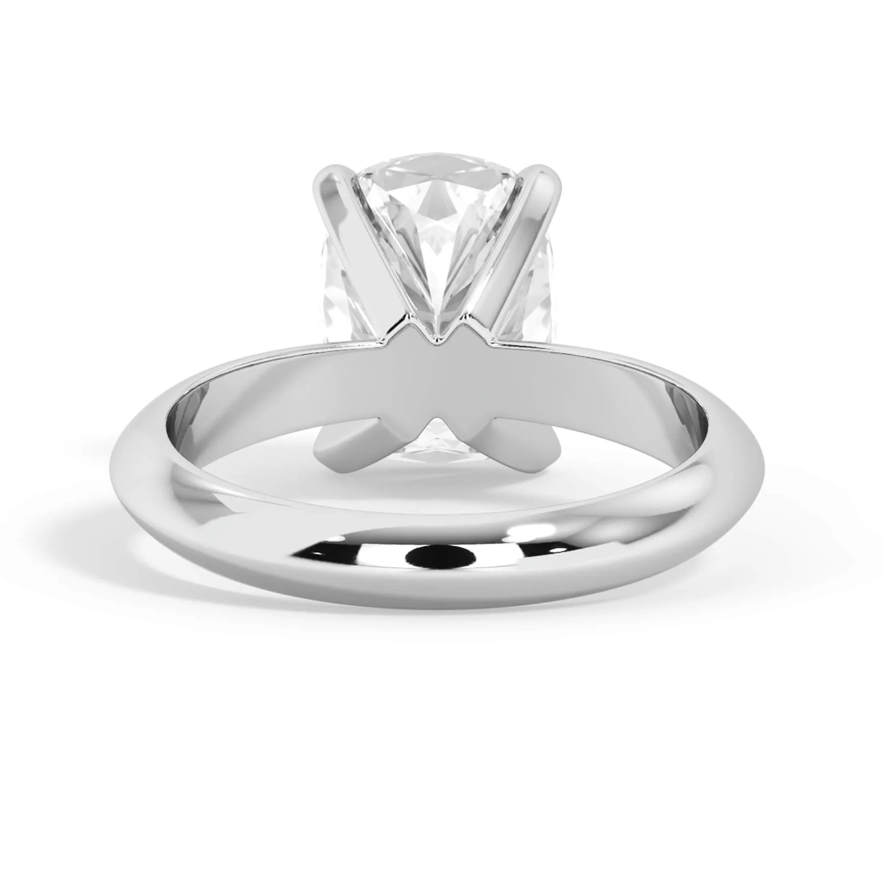 Knife Edge Solitaire Setting in 3.0mm Width