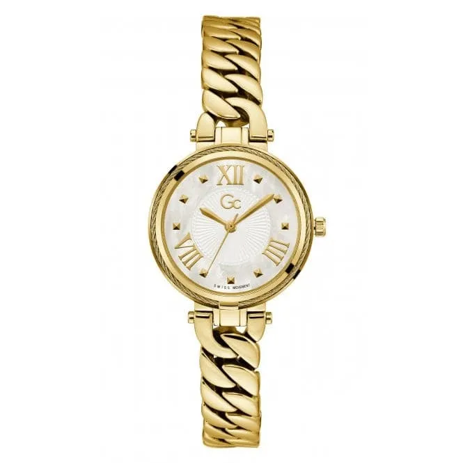 Ladies LadyChain Gold Watch Y94002L1MF