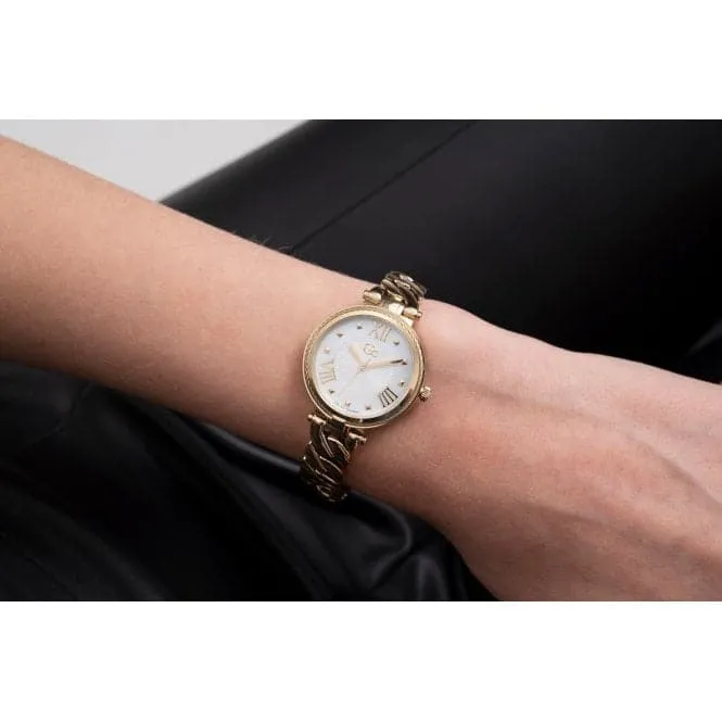 Ladies LadyChain Gold Watch Y94002L1MF