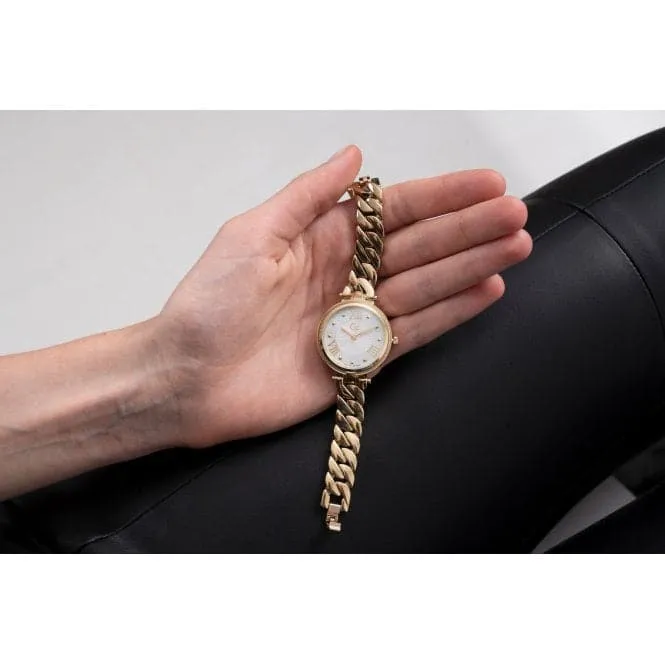 Ladies LadyChain Gold Watch Y94002L1MF