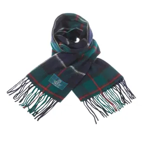 Lambswool Scottish Tartan Clan Scarf  Robertson Hunting