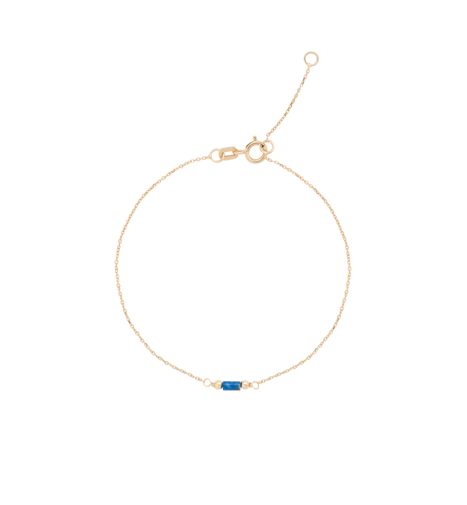 Lapis Bracelet 14K