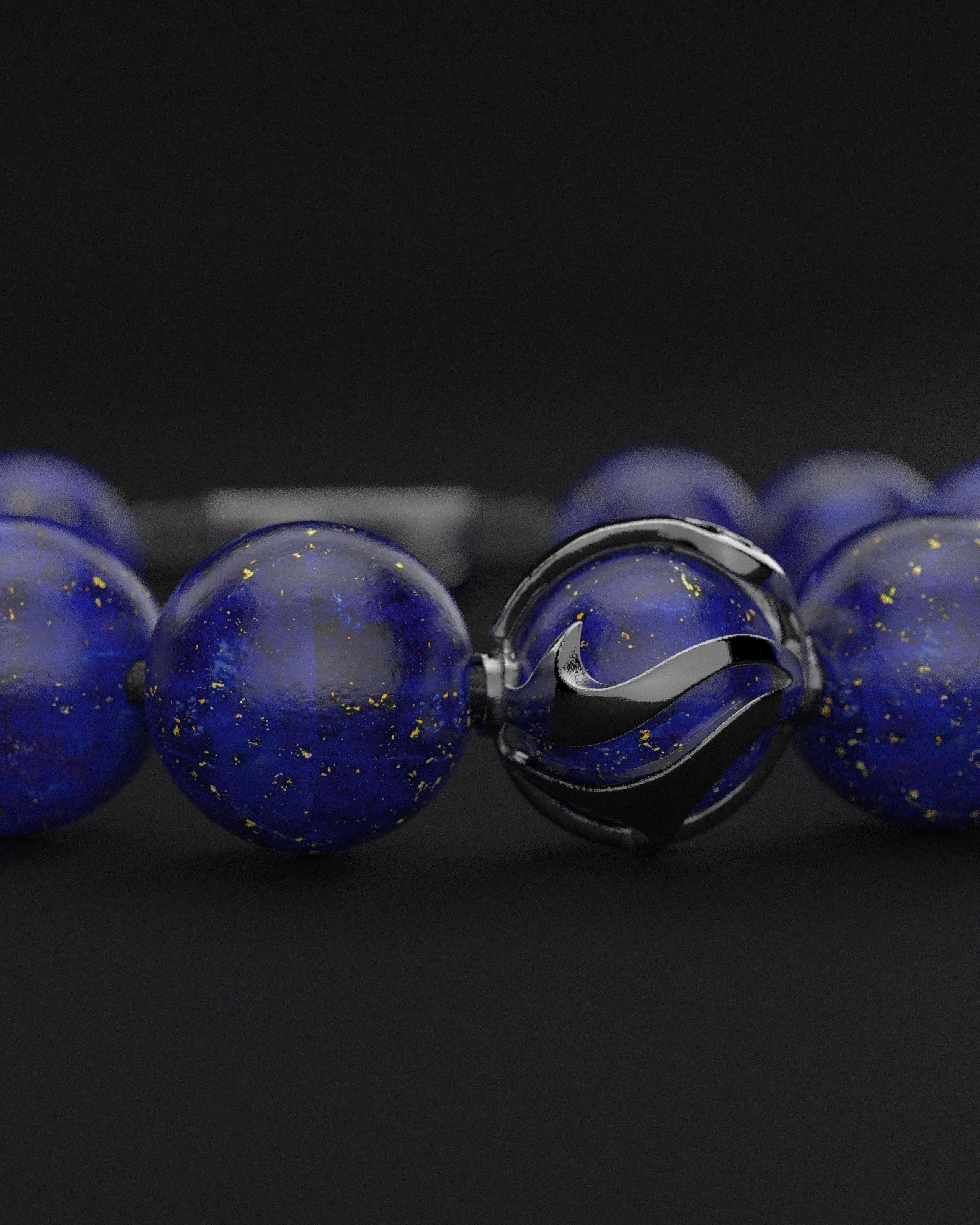 Lapis Lazuli Bracelet 12mm | Waves by Seekers Men's Jewelry